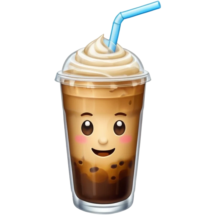 Iced coffee emoji