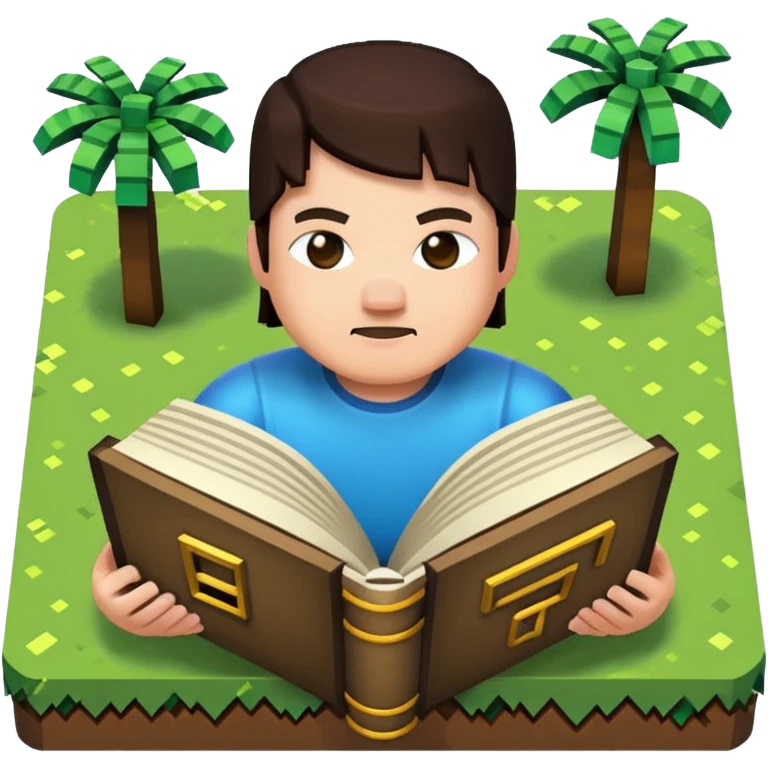 tôi muốn 1 khối book minecraft emoji
