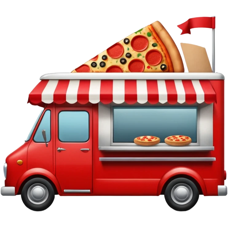pizza truck emoji