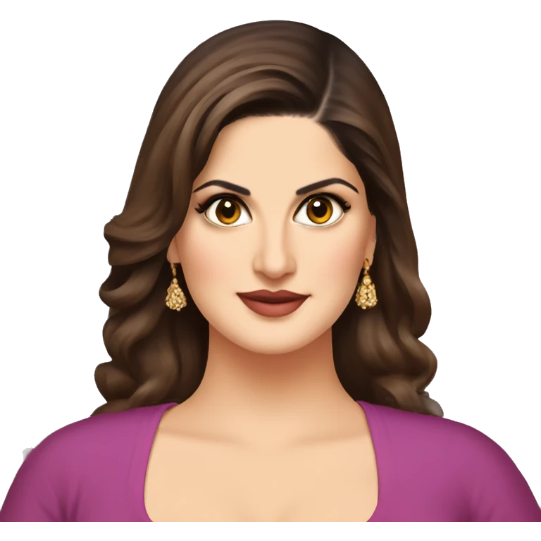 zareen Khan emoji