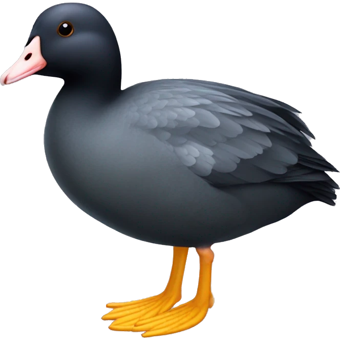 Eurasian coot emoji