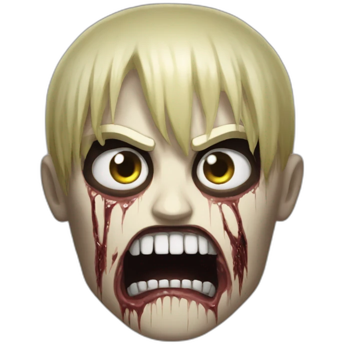 Attack on Titan monster emoji