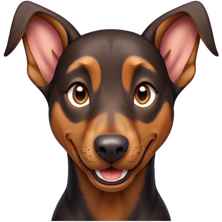cinematic-comical-doberman-portrait-emoji,-head-tilted-dramatically-with-an-exaggeratedly-amused-expression,-featuring-a-vibrant-black and tan-fur-with-a-lively-sheen,-wide,-expressive-brown-eyes-filled-with-playful-disbelief emoji
