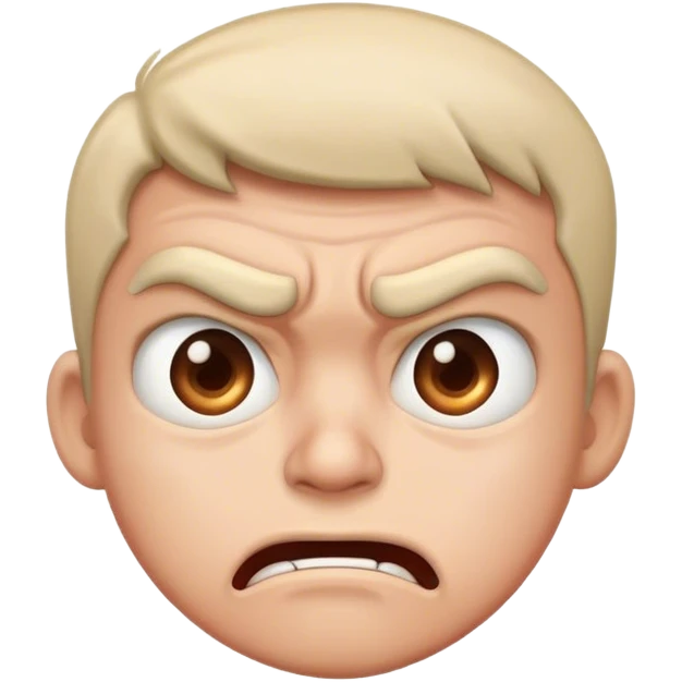 Wtf and mad  emoji
