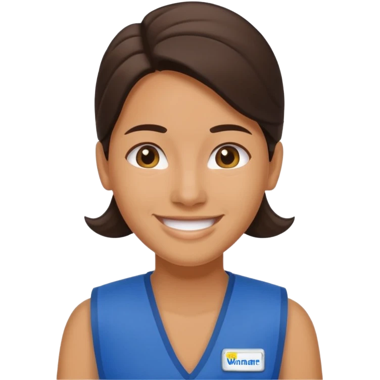 Walmart cashier emoji