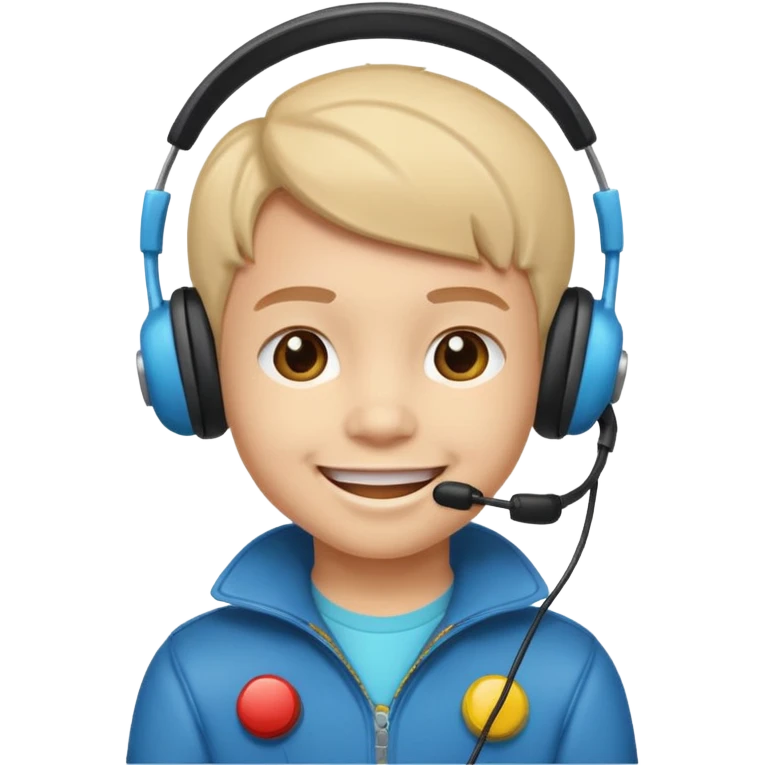 Retro Arcade Kid emoji