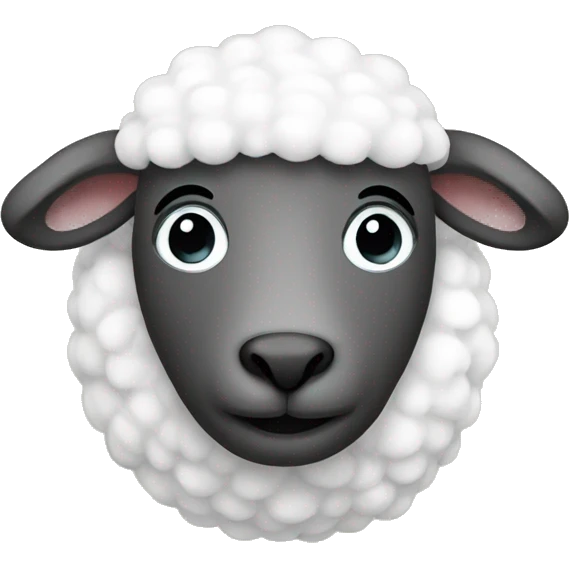 plush sheep toy emoji