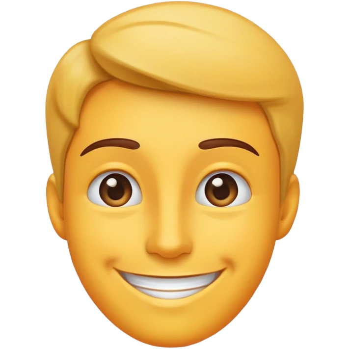 Amicable  emoji