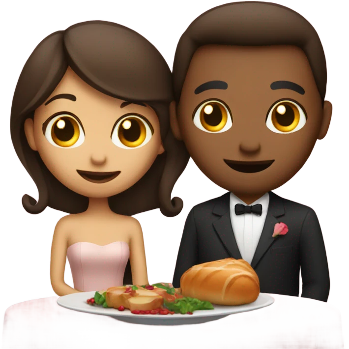 romantic dinner emoji