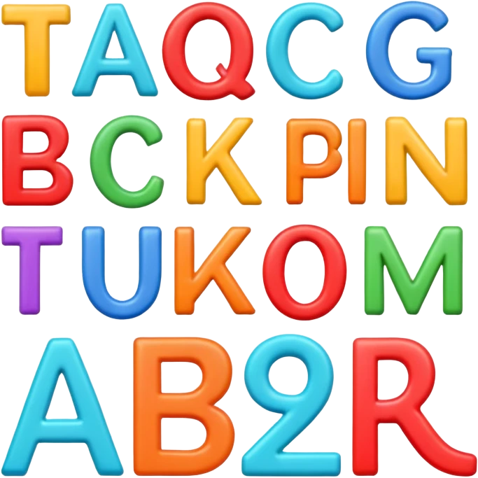 Turkish Alphabet emoji