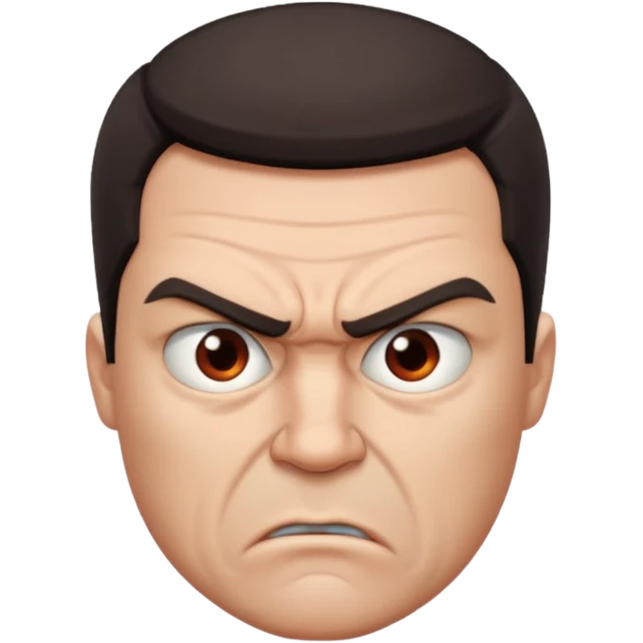 very angry man emoji