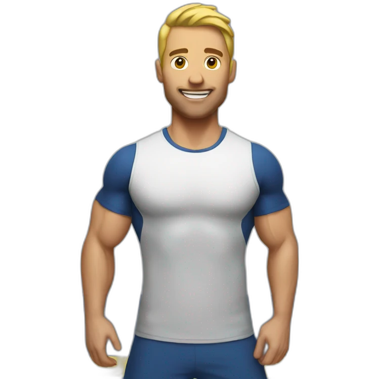 gym man emoji