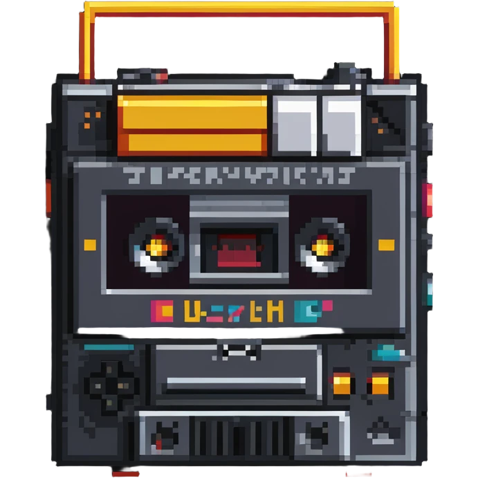 retro Sony Walkman cassette player emoji
