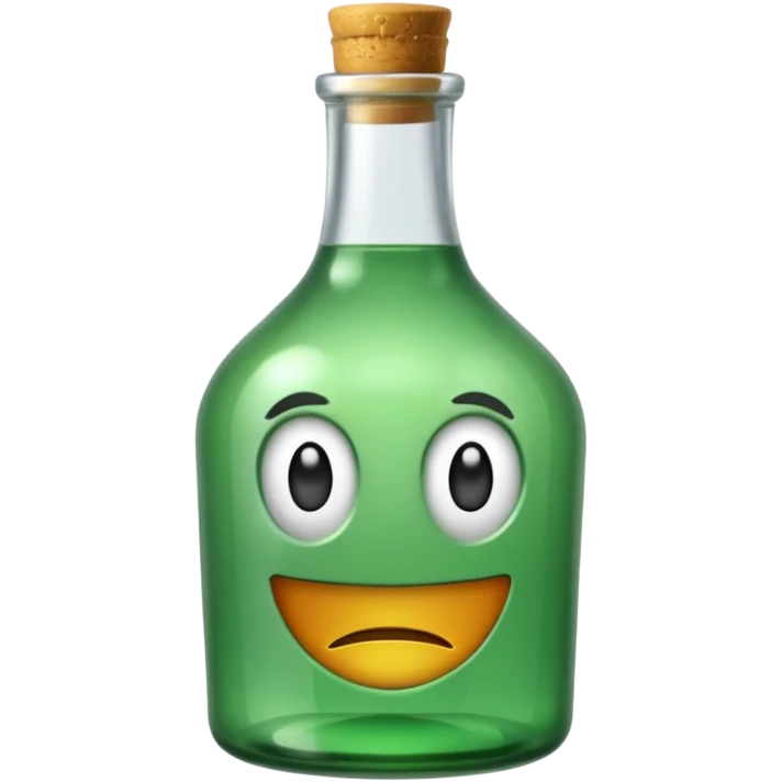 Une bouteille de get 27  emoji