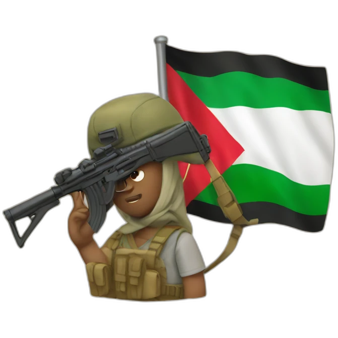 palestine resistant emoji