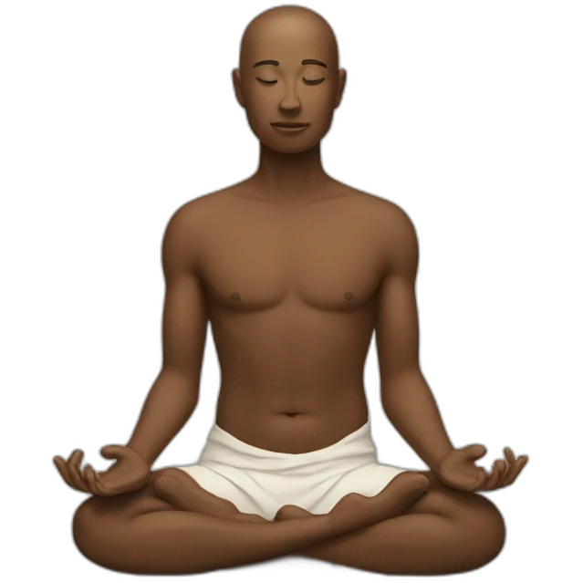 meditation emoji
