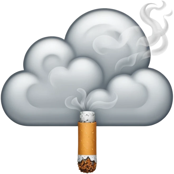 Cigarette Smoke Curl emoji