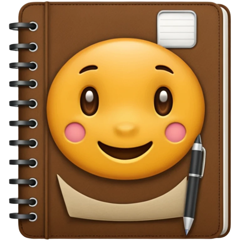 Corduroy notebook emoji