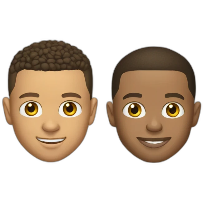 Mbappé et Stephen curry emoji