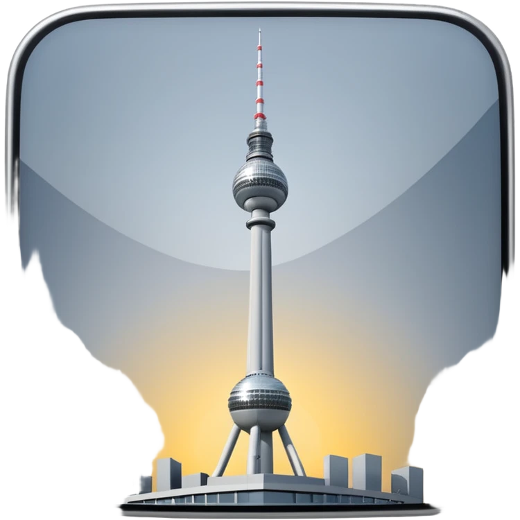 berlin TV tower emoji