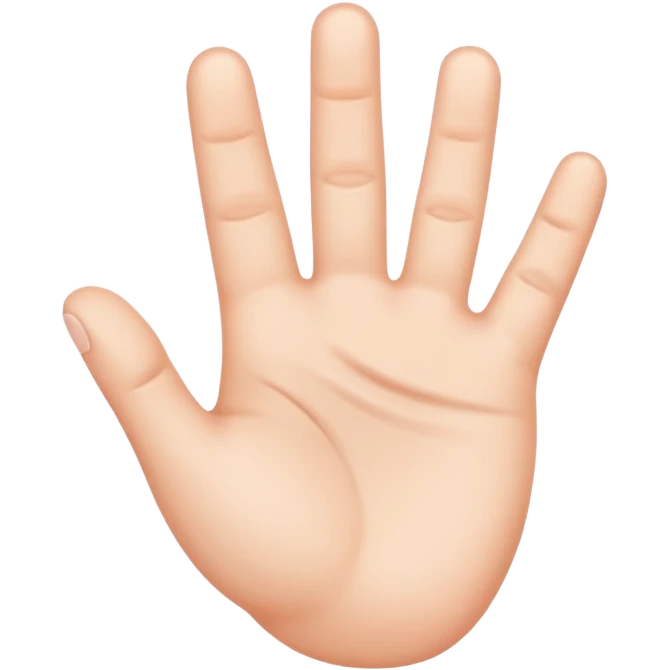 baby hand emoji