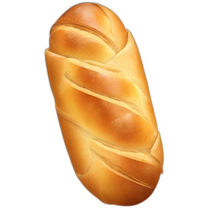 Baguette et croissant emoji