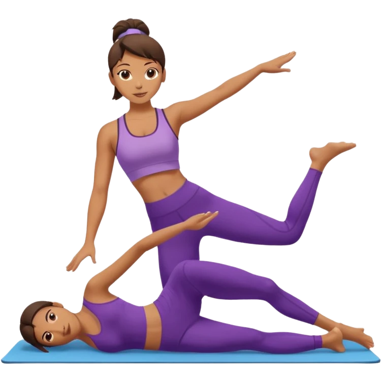 pilates girl emoji