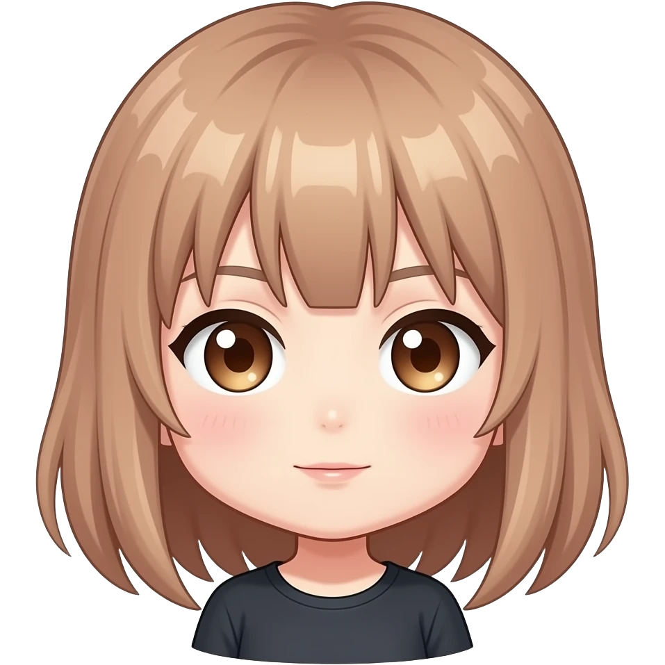 Rude anime face emoji