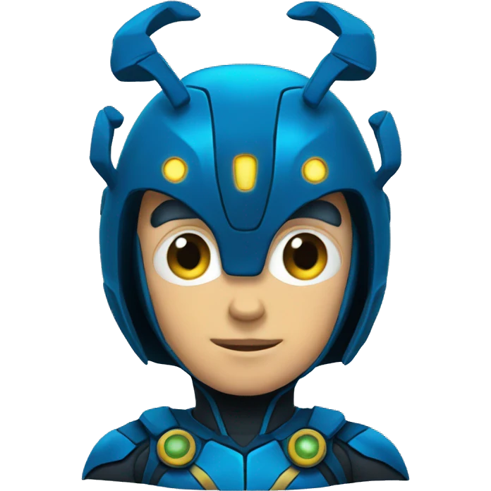 blue beetle emoji
