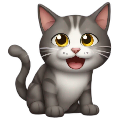 farting cat emoji