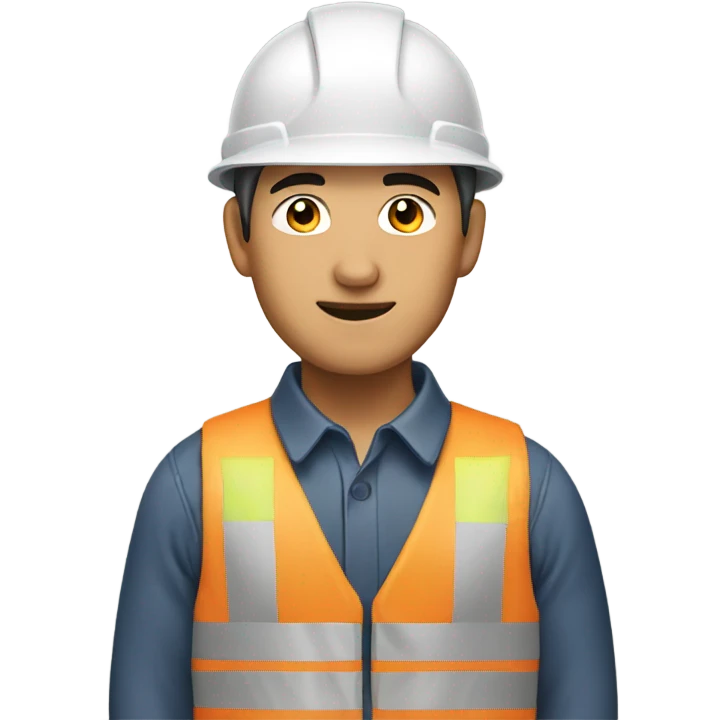 Asian workman emoji