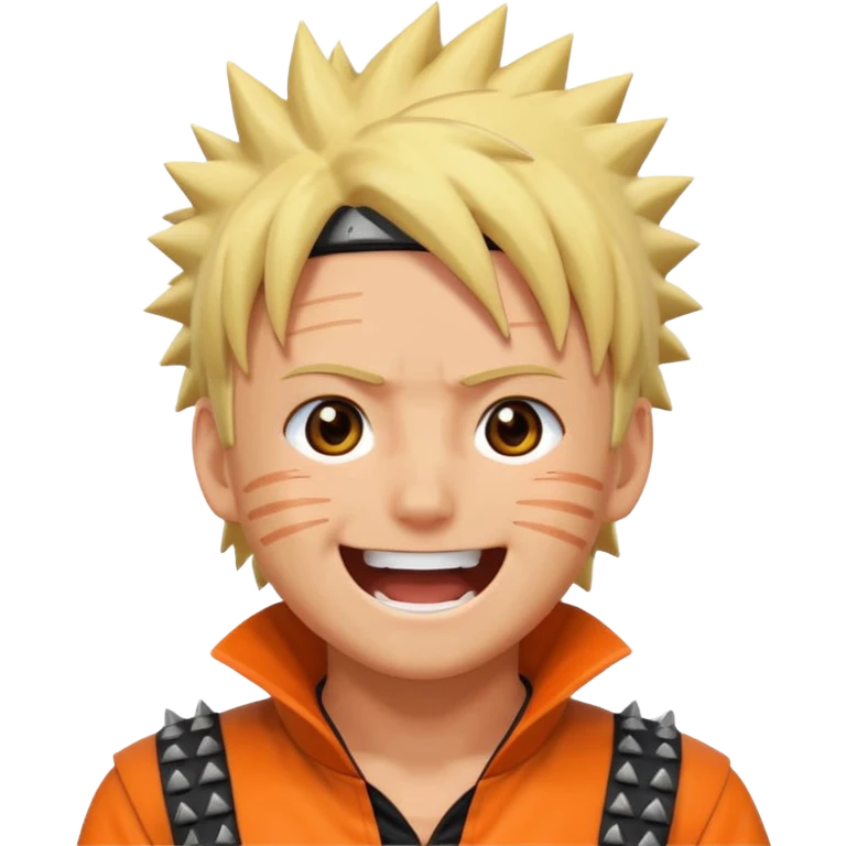Naruto laughing  emoji