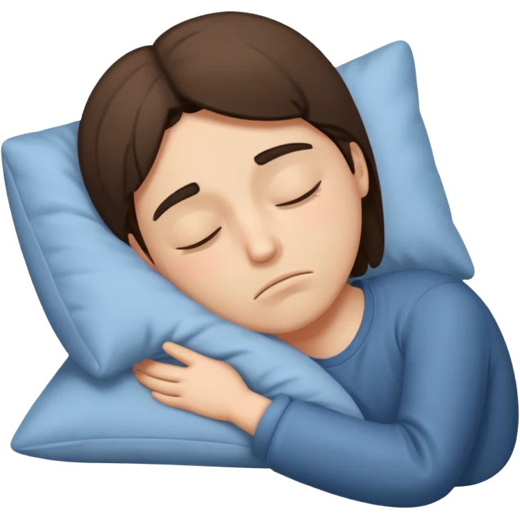 Sleepy Character zzz emoji