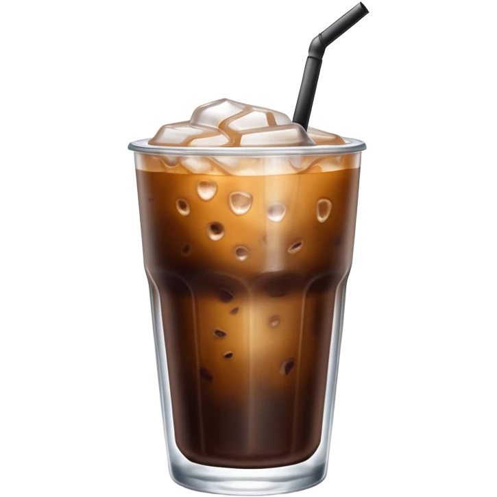 Iced coffee emoji