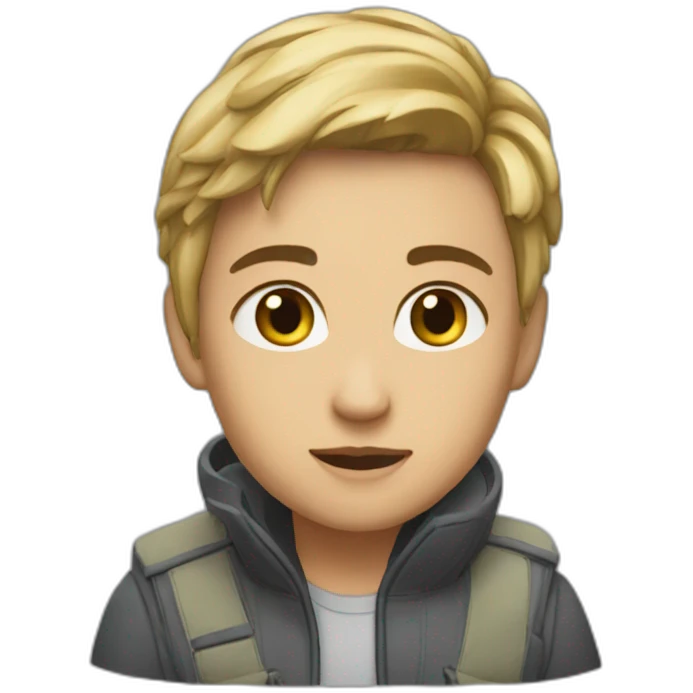 Девушка внимание emoji