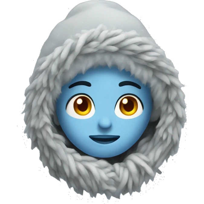 Coldest weather  emoji