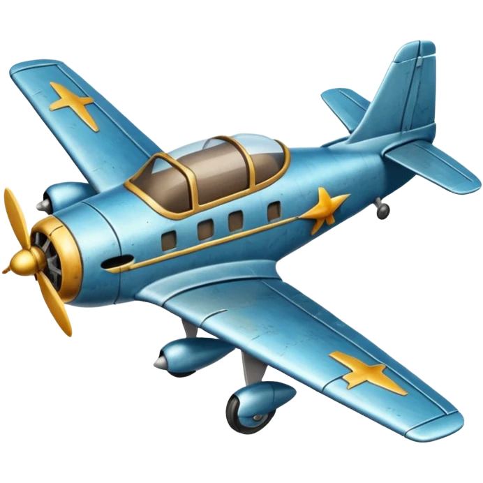 small size plane old town emoji