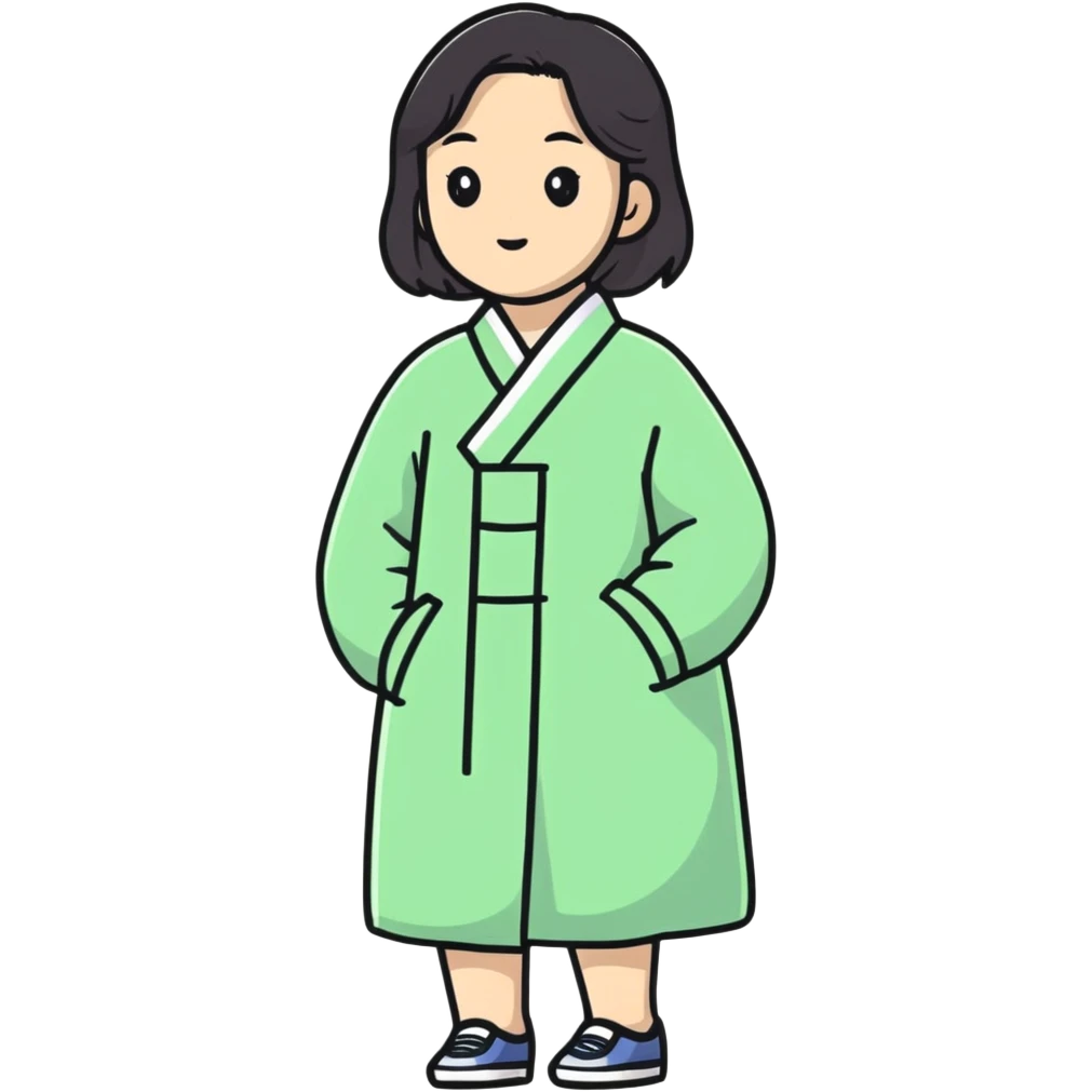 Fashionable Korean woman in her 20s emoji