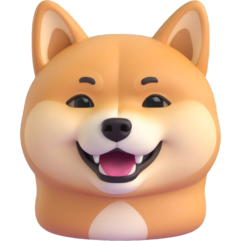 shiba inu crying emoji