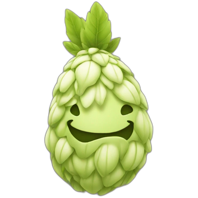 Funny hop emoji