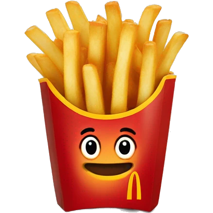 McDonald’s fries emoji