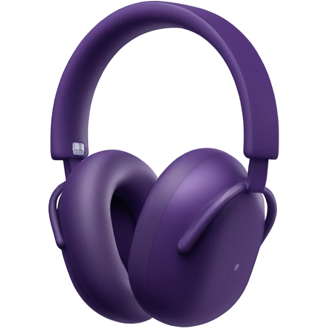 AirPods Max purple  emoji