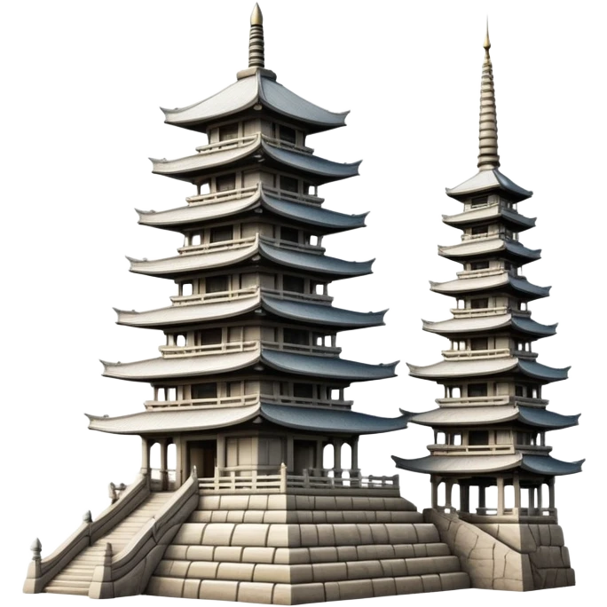 sorayama pagoda emoji