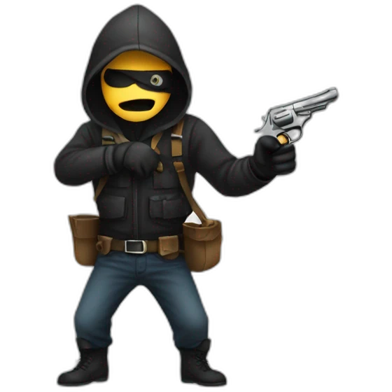 robber emoji emoji