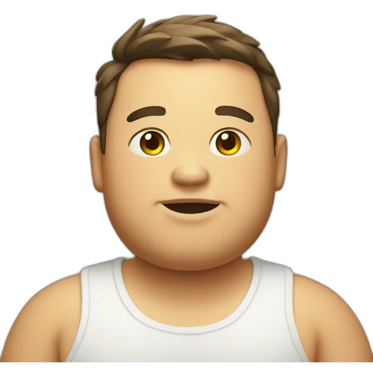 Fat boy emoji