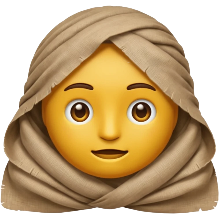 мумія в мішку emodji emoji