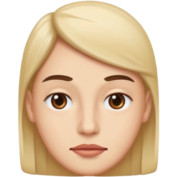 Side eye with flat mouth emoji