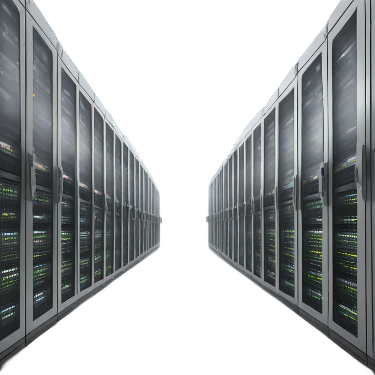 data center shining sun with cloud emoji
