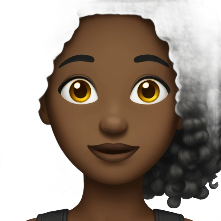 Black beauty emoji