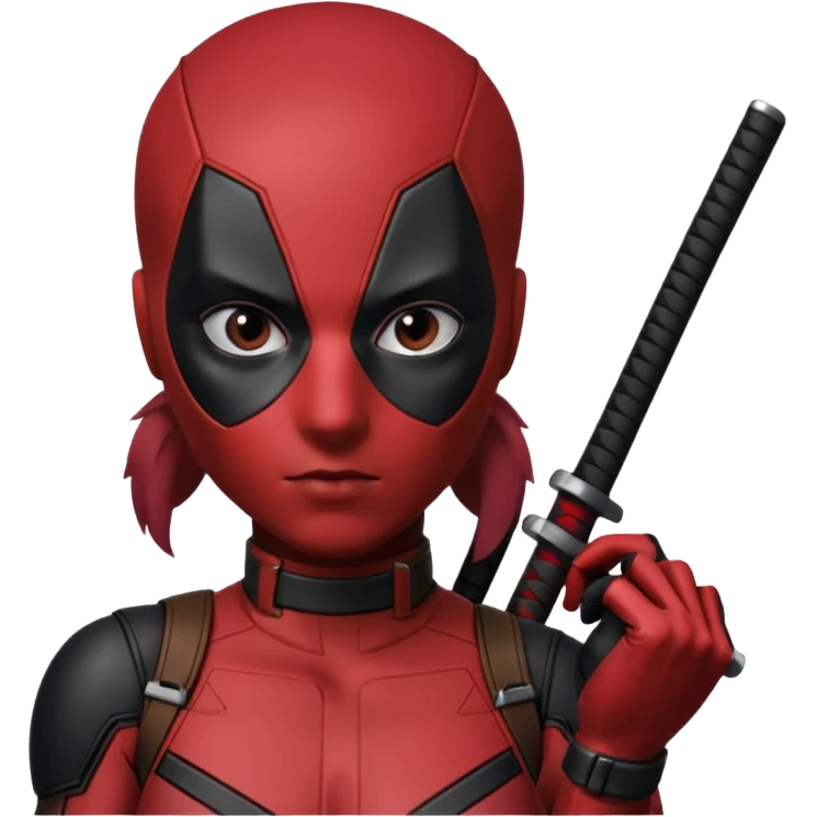 female deadpool from Deadpool & Wolverine movie emoji